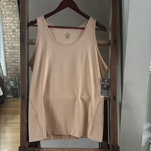 TOMMIE COPPER LOWER BACK SUPPORT NUDE TANK 3 XL NEW